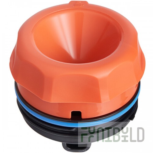 Thermos FN444 Orange / Decaf Brew Thru Lid by Arc Cardinal for TGS and TGU Models