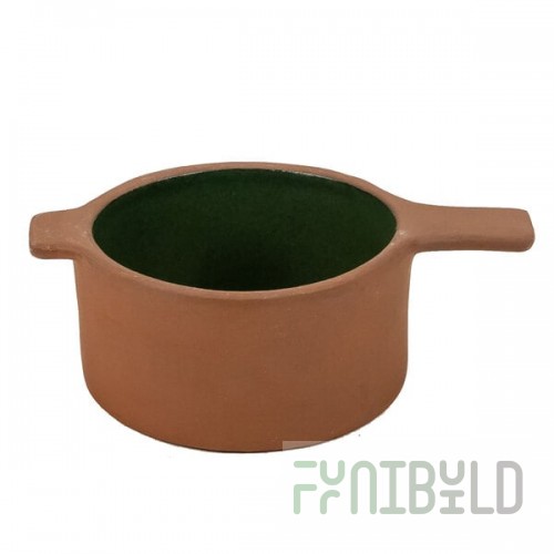 Maria Portugal Terracota Terra 5 oz. Green Stoneware Au Gratin Dish by Arc Cardinal - 2/Case