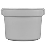TableCraft CW1310N 11 Qt. Natural Cast Aluminum Bain Marie Soup Bowl TableCraft CW1310N 11 Qt. Natural Cast Aluminum Bain Marie Soup Bowl