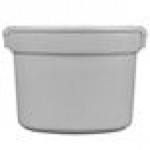 TableCraft CW1310N 11 Qt. Natural Cast Aluminum Bain Marie Soup Bowl TableCraft CW1310N 11 Qt. Natural Cast Aluminum Bain Marie Soup Bowl