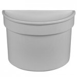 TableCraft CW1310N 11 Qt. Natural Cast Aluminum Bain Marie Soup Bowl TableCraft CW1310N 11 Qt. Natural Cast Aluminum Bain Marie Soup Bowl
