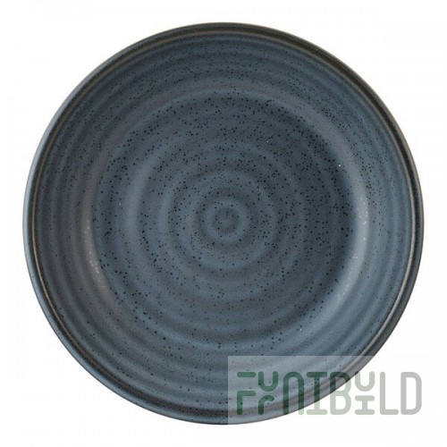 The Potter's Collection by Robert Gordon from Steelite International 1.25 Qt. Round Storm Porcelain Bowl - 12/Case