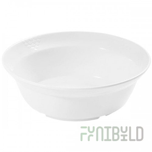 GET BB-186-10-WH 10 Qt. White Sonoma Melamine Bowl - 6/Case