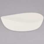 GET B-192-AW Osslo 6 Qt. Ivory (American White) Oval Melamine Bowl - 3/Case