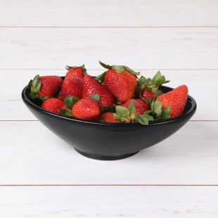 Elite Global Solutions M85 Moderne Black 16 oz. Small Oblong Bowl Elite Global Solutions M85 Moderne Black 16 oz. Small Oblong Bowl