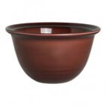 Creations Brooklyn from Steelite International 3.25 Qt. Gray Melamine Round Bowl - 6/Case