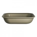 Creations Brooklyn from Steelite International 3.25 Qt. Gray Melamine Round Bowl - 6/Case