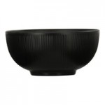 Cal-Mil Nomi 94 oz. Black Round Melamine Serving Bowl Cal-Mil Nomi 94 oz. Black Round Melamine Serving Bowl
