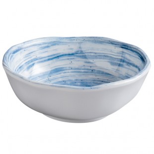 Elite Global Solutions D4134R Van Gogh Navy 9 oz. Round Melamine Bowl - 6/Case Elite Global Solutions D4134R Van Gogh Navy 9 oz. Round Melamine Bowl - 6/Case