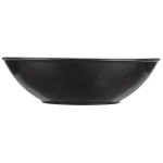 Vollrath 52861 12 oz. Black Melamine Round Serving Bowl