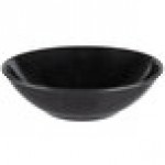 Vollrath 52861 12 oz. Black Melamine Round Serving Bowl