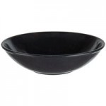 Vollrath 52861 12 oz. Black Melamine Round Serving Bowl