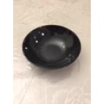 Vollrath 52861 12 oz. Black Melamine Round Serving Bowl