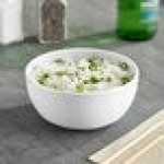 American Metalcraft Ani 16 oz. White Round Melamine Bowl