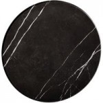 American Metalcraft Geo 3-Piece Round Black Satin Display Stand Set