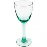 Kalalou 8 oz. Recycled Wine Glass with Amber Rim and Stem - 6/Case Kalalou 8 oz. Recycled Wine Glass with Amber Rim and Stem - 6/Case