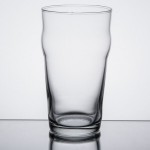 Libbey 14801HT No-Nik 20 oz. Customizable English Pub / Nonic Glass - 36/Case