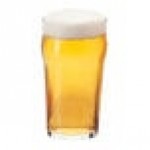 Libbey 14801HT No-Nik 20 oz. Customizable English Pub / Nonic Glass - 36/Case