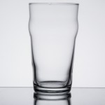 Libbey 14801HT No-Nik 20 oz. Customizable English Pub / Nonic Glass - 36/Case