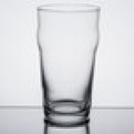 Libbey 14801HT No-Nik 20 oz. Customizable English Pub / Nonic Glass - 36/Case