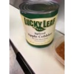 Lucky Leaf Spiced Apple Cobbler Filling #10 Can
