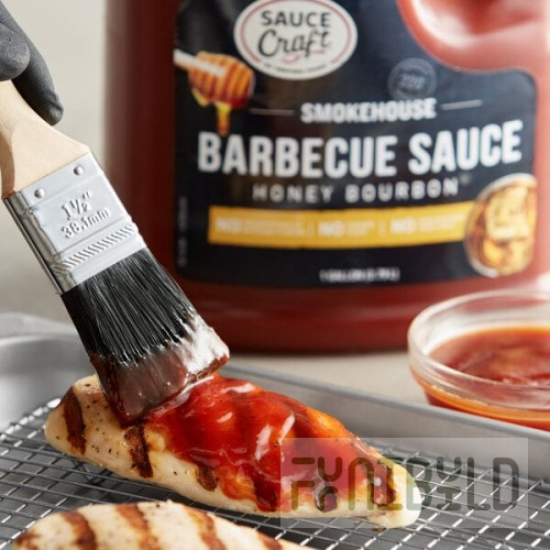 Sauce Craft Honey Bourbon BBQ Sauce 1 Gallon - 2/Case