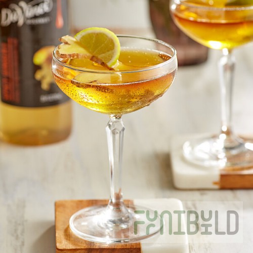 DaVinci Gourmet Classic Spicy Ginger Flavoring Syrup 750 mL - 4/Case
