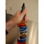 Torani Sugar-Free Orange Flavoring / Fruit Syrup 750 mL Glass Bottle
