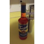 Torani Sugar-Free Orange Flavoring / Fruit Syrup 750 mL Glass Bottle