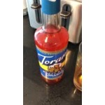 Torani Sugar-Free Orange Flavoring / Fruit Syrup 750 mL Glass Bottle