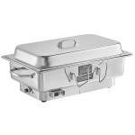 Acopa 14 Qt. Full Size Stainless Steel Electric Chafer - 120V, 1000W