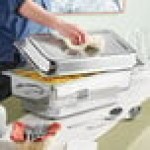 Acopa 14 Qt. Full Size Stainless Steel Electric Chafer - 120V, 1000W
