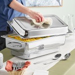Acopa 14 Qt. Full Size Stainless Steel Electric Chafer - 120V, 1000W