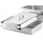 Acopa 14 Qt. Full Size Stainless Steel Electric Chafer - 120V, 1000W