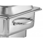 Acopa 14 Qt. Full Size Stainless Steel Electric Chafer - 120V, 1000W