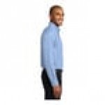 Port Authority S608 Unisex Customizable Light Blue / Light Stone Long Sleeve Wrinkle-Resistant Easy-Care Dress Shirt - 3X