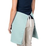 Intedge Sea Green Poly-Cotton 4-Way Waist Apron - 38 Intedge Sea Green Poly-Cotton 4-Way Waist Apron - 38