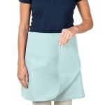 Intedge Sea Green Poly-Cotton 4-Way Waist Apron - 38 Intedge Sea Green Poly-Cotton 4-Way Waist Apron - 38