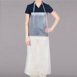 San Jamar 614DVA Clear 12 Mil Vinyl Dishwasher Apron - 43 San Jamar 614DVA Clear 12 Mil Vinyl Dishwasher Apron - 43