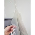 San Jamar 614DVA Clear 12 Mil Vinyl Dishwasher Apron - 43 San Jamar 614DVA Clear 12 Mil Vinyl Dishwasher Apron - 43