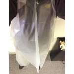 San Jamar 614DVA Clear 12 Mil Vinyl Dishwasher Apron - 43 San Jamar 614DVA Clear 12 Mil Vinyl Dishwasher Apron - 43