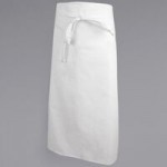 Mercer Culinary M61130BK Genesis® Black Poly-Cotton Bistro Apron - 33 Mercer Culinary M61130BK Genesis® Black Poly-Cotton Bistro Apron - 33