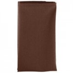 Intedge Brown 65/35 Polycotton Blend Cloth Napkins, 20