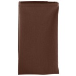 Intedge Brown 65/35 Polycotton Blend Cloth Napkins, 20