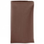 Intedge Brown 65/35 Polycotton Blend Cloth Napkins, 20