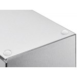 ServSense Stainless Steel 4-Section Slanted Countertop Cup / Lid Organizer