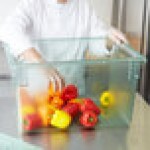 Carlisle 10624C09 StorPlus Green Food Storage Box - 26 Carlisle 10624C09 StorPlus Green Food Storage Box - 26
