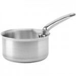 de Buyer Alchimy 2.6 Qt. Tri-Ply Stainless Steel Sauce Pot 3605.20