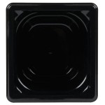 Vollrath 8066420 Super Pan® 1/6 Size Black Polycarbonate Food Pan - 6