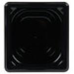 Vollrath 8066420 Super Pan® 1/6 Size Black Polycarbonate Food Pan - 6